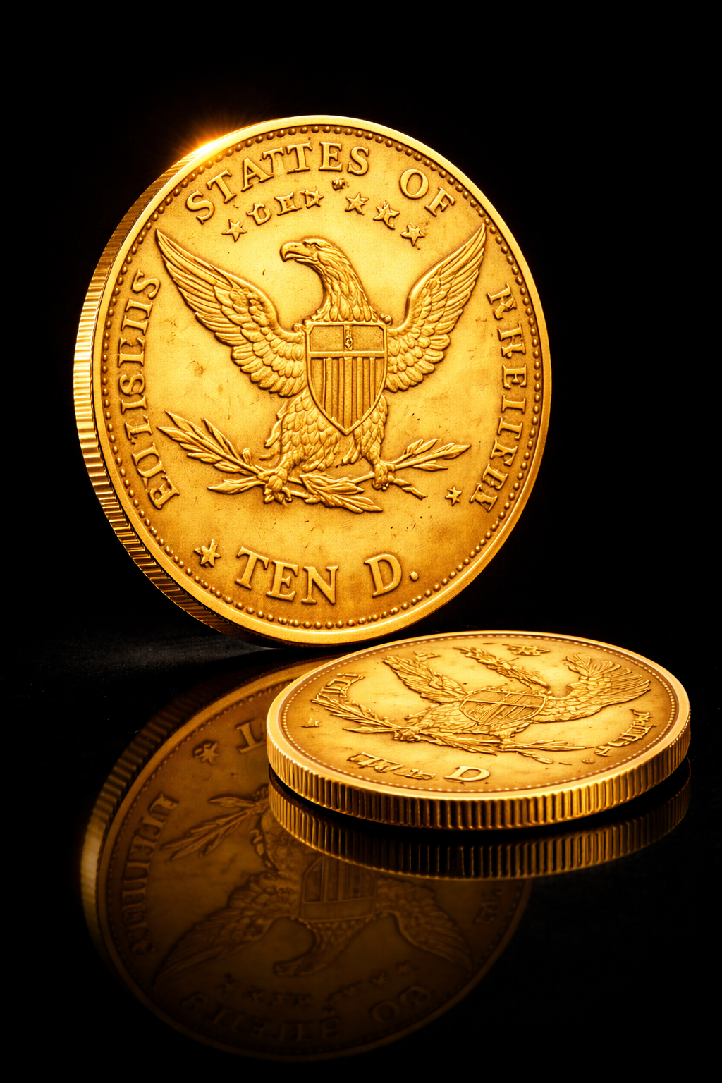 Pièce 10 dollars or