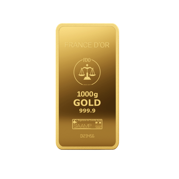 Lingot d’or 1kg - Prendre RDV
