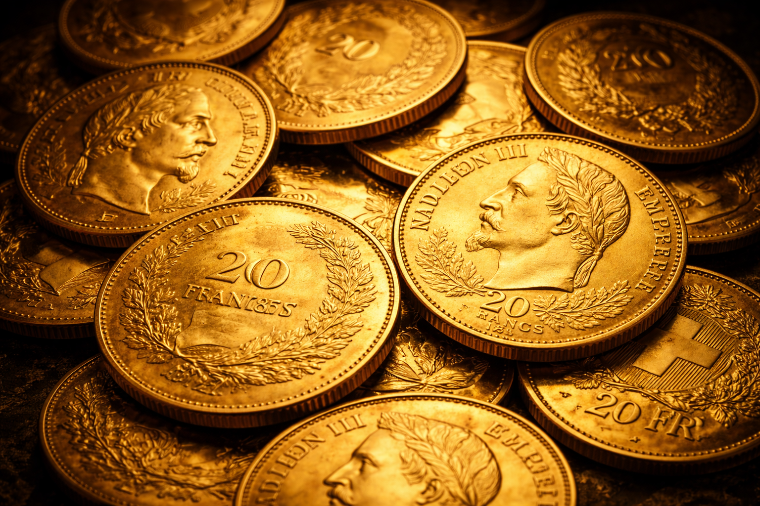 Pièces 20 francs Napoléon - recto verso